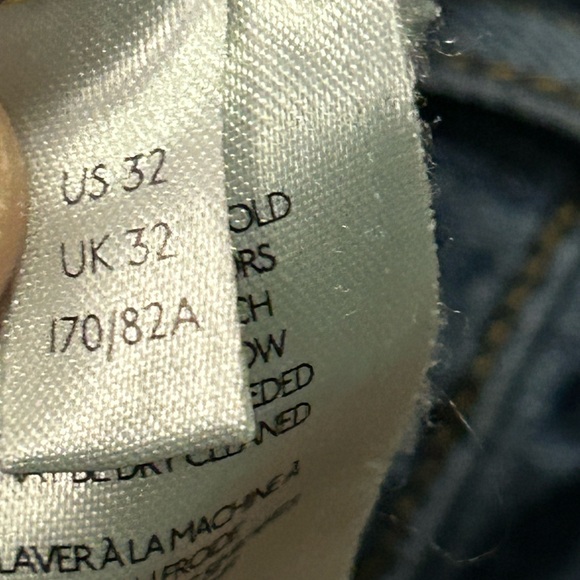 Pilcro Women’s Size 32 Cropped Relaxed Wide Leg Baggy Denim Jeans - Picture 6 of 11